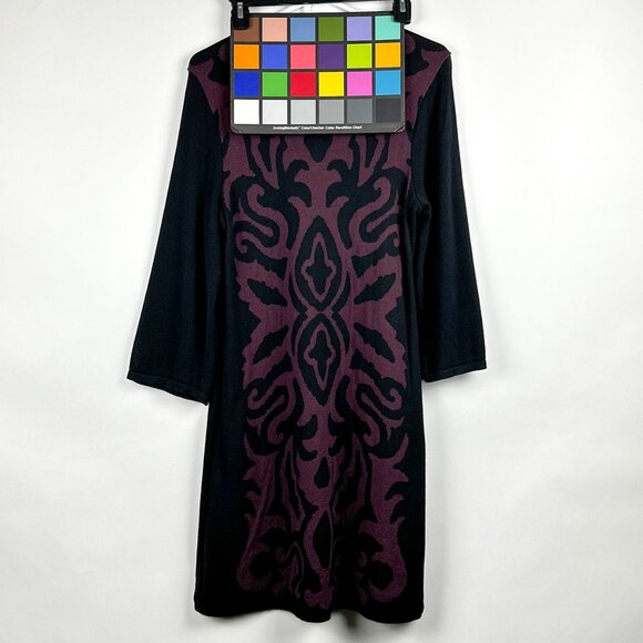 Style & Co. Knit Dress 3/4 Sleeves Size Petite Large (PL) - Picture 11 of 11